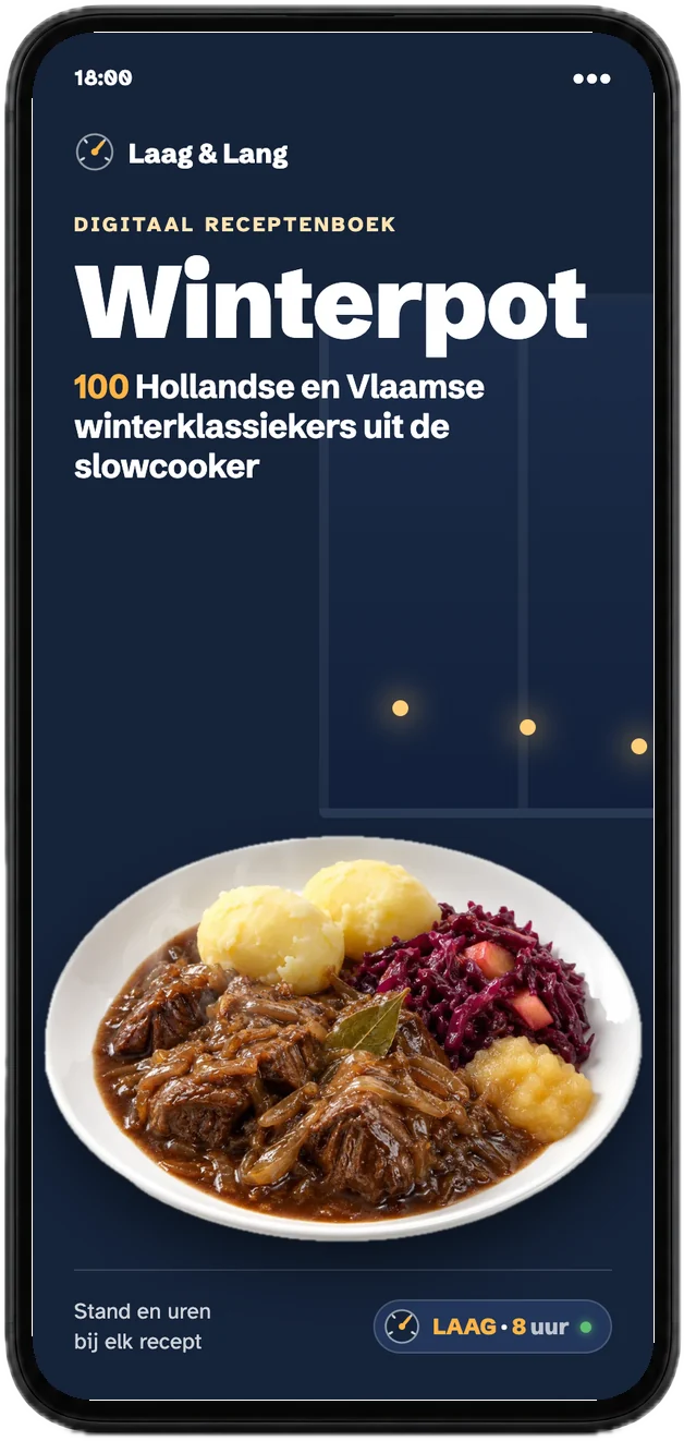 Winterpot – 100 Hollandse en Vlaamse winterklassiekers uit de slowcooker